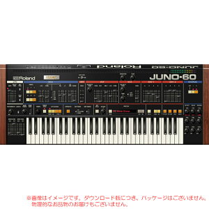 ROLAND JUNO-60 ROLAND CLOUD 買い切りライセンス 【最短当日メール納品】