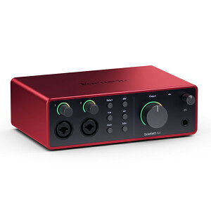FOCUSRITE SCARLETT 4i4 GEN4 �t�H�[�J�X���C�g �X�J�[���b�g