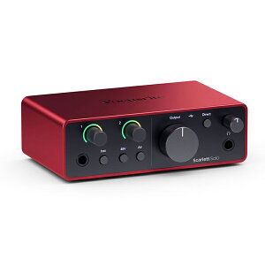 FOCUSRITE SCARLETT SOLO GEN4 tH[JXCg XJ[bg \