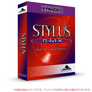 SPECTRASONICS STYLUS RMX XPANDED �p�b�P�[�W�� ���S�̓��{���K�i�I