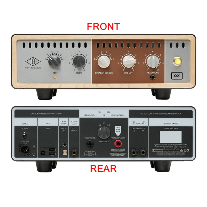 楽天市場】UNIVERSAL AUDIO OX AMP TOP BOX 【3/31まで期間限定特価  