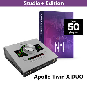 UNIVERSAL AUDIO APOLLO TWIN X DUO GEN 2 STUDIO+ EDITION【10/31までプラグイン貰える!】