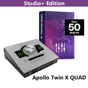UNIVERSAL AUDIO APOLLO TWIN X QUAD GEN 2 STUDIO+ EDITION S̓{KiIy12/31܂ŐʌIz
