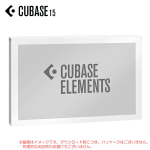 STEINBERG CUBASE ELEMENTS 15 ʏ _E[h yŒZ[[izS̓{KiICUBASE EL/R