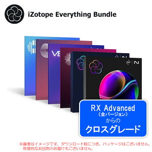 IZOTOPE EVERYTHING BUNDLE CROSSGRADE FROM RX ADVANCED _E[hŁy12/8܂Black FridayIz