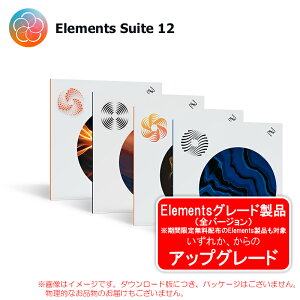IZOTOPE ELEMENTS SUITE 12 UPGRADE FROM ANY ELEMENTS �_�E�����[�h�� ���S�̓��{���K�i�I