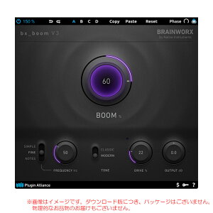 PLUGIN ALLIANCE BRAINWORX BX_BOOM V3 �_�E�����[�h�� ���S�̓��{���K�i�I