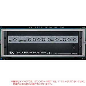 PLUGIN ALLIANCE GALLIEN-KRUEGER 800RB _E[h S̓{KiIy12/31܂Black FridayIz