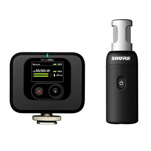 SHURE MOVE MIC 88+ M@Lbg S̓{KiIMV88+W-KIT-J-Z6