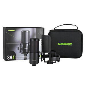 SHURE SM4-K-KIT-J SM4�z�[�����R�[�f�B���O�p�}�C�N���z���L�b�g ���S�̓��{���K�i�I �y���ʌ���I�A�N�Z�T���[�Ⴆ��z