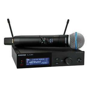 SHURE SLXD24+J/B58-JB Beta 58A���ڃf�W�^�����C�����X�n���h�w���h�V�X�e�� ���S�̓��{���K�i�I
