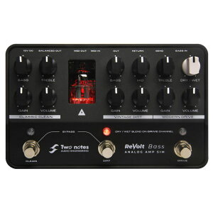 TWO NOTES REVOLT BASS �I�[���A�i���O�E�A���v�E�L���r�l�b�g�V�~�����[�^�[ ���S�̓��{���K�i�I