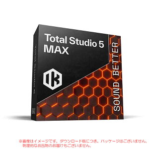 IK MULTIMEDIA TOTAL STUDIO 5 MAX _E[h S̓{KiIyI݌Ɍz