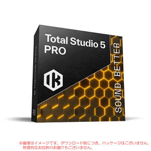 IK MULTIMEDIA TOTAL STUDIO 5 PRO �_�E�����[�h�� ���S�̓��{���K�i�I