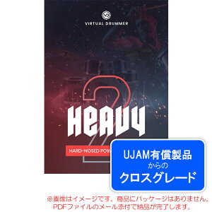 UJAM VIRTUAL DRUMMER HEAVY 2 CeB (NXO[h) _E[h S̓{KiI