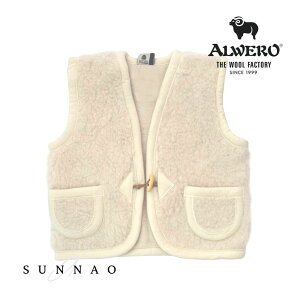 ALWERO Body warmer Alpen junior - NATURALiK̔Xj