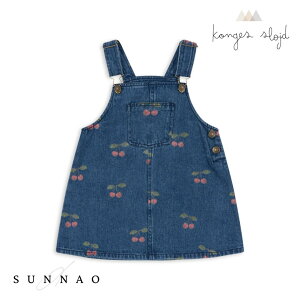 Konges Sljd MAGOT OVERALL DRESS CHERRY