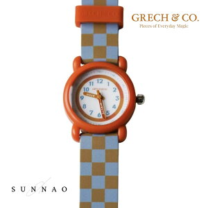 ��GRECH&CO.�� WATCHES - CHECKS LAGUNA + WHEAT