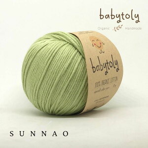 Babytoly Organic cotton yarnsPISTACHIOiюj