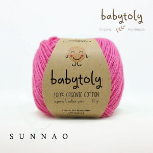 ��Babytoly�� Organic cotton yarnsROSA PINK�i�ю��j