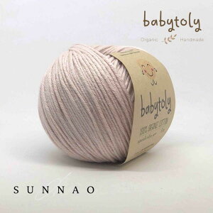 Babytoly Organic cotton yarnsPOWDER PINKiюj