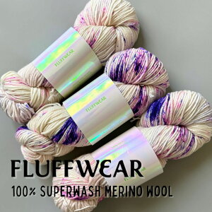 FLUFFWEAR SUPER WASH MERINO WOOL YARN - COSMO