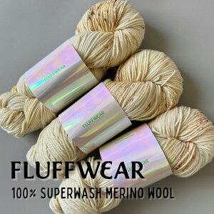 FLUFFWEAR SUPER WASH MERINO WOOL YARN - TOFFIE