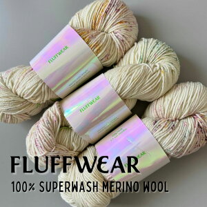 FLUFFWEAR SUPER WASH MERINO WOOL YARN - RAINBOW