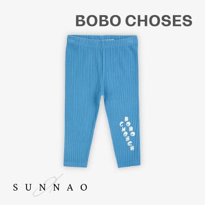 BOBO CHOSES Bobo Choses blue leggings