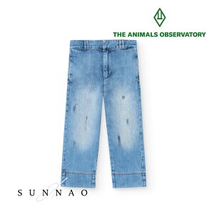 the animals observatory WASHED DENIM