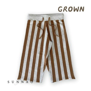 GROWN Striped Knit Pant
