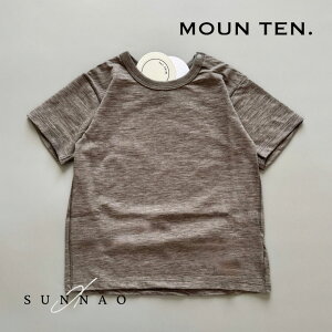 Moun ten. Organic slub Tee - gray