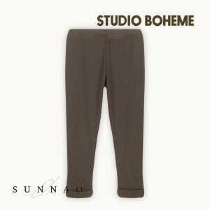 STUDIO BOHEME PARIS ROM POM LEGGING - DARK TAUPE