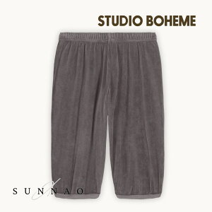 STUDIO BOHEME PARIS PORGY PANTS - GREY FLANNEL