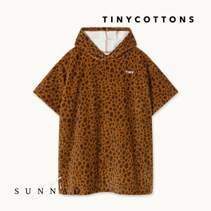 ��TINYCOTTONS�� Mini Animal Print Poncho Towel