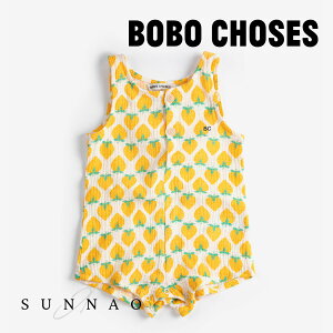 ��BOBO CHOSES�� Strawberry all over woven playsuit