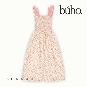 ��Buho�� PICNIC JUMPSUIT - CORAL