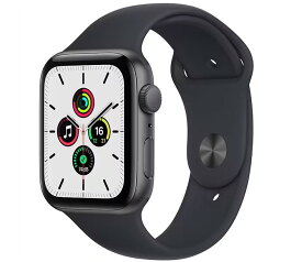 Apple Watch SE アップルウォッチSE 第1世代 GPSモデル MKQ63J/A 44mm スペースグレイアルミニウムケースとミッドナイトスポーツバンド 正規品 新品 未開封