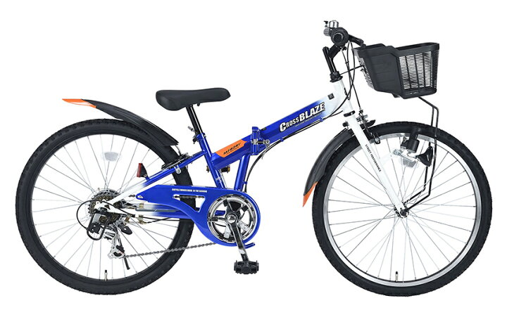 楽天市場】マイパラス 子供用自転車 24インチ MJ824F ブルー 