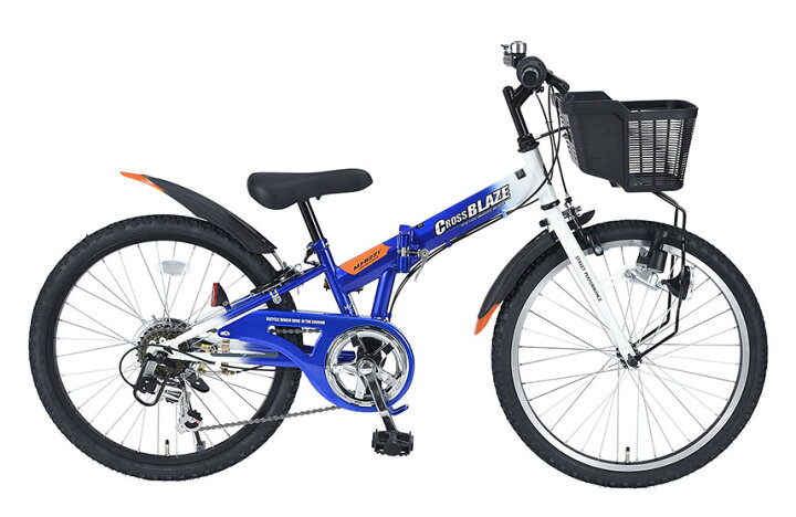 楽天市場】マイパラス 子供用自転車 22インチ MJ822F ブルー 