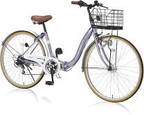 楽天市場】自転車 26インチ（カラーパープル）（シティサイクル 