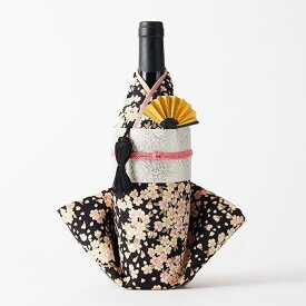Kimono 着物 ボトルカバー 「古典(さくら)」 ファーストライン Kimono BOTTLECOVER 着物 ワイン 日本酒 シャンパン ギフト プレゼント お土産 日本製