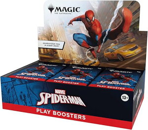 全品ポイント10倍!・10/24 20時〜【新品未開封】送料無料 マジック:ザ・ギャザリング マーベル スパイダーマン プレイ・ブースター 英語版(BOX30パック入り)MTG トレカ ウィザーズ・オブ・