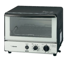 象印 オーブントースター こんがり倶楽部 モノトーン EQ-SB22-BW トーストが2枚焼け、グラタン皿もたてに2皿置ける 遠赤外線ヒーター ZOJIRUSHI