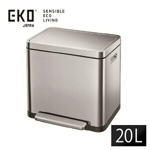 �S�i�|�C���g10�{!3/4 20���`���v�G���g���[EK9368MT-20L EKO �G�b�N�X�L���[�u �X�e�b�v�r�� 20L �V���o�[�S�~�� �X�e�����X �G�R�t���C