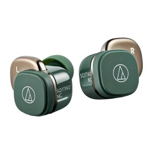 �I�[�f�B�I�e�N�j�J audio-technica ATH-SQ1TW2NC-GR �t�H���X�g�O���[�� ���S���C�����X �m�C�Y�L�����Z�����O �C���z��