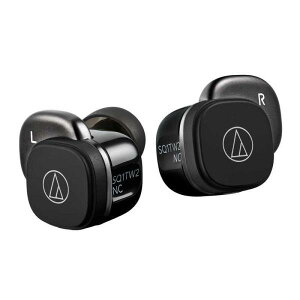 �I�[�f�B�I�e�N�j�J audio-technica ATH-SQ1TW2NC-BK �u���b�N ���S���C�����X �m�C�Y�L�����Z�����O �C���z��