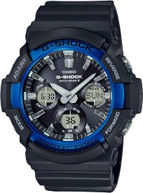 カシオ CASIO G-SHOCK ジーショック GAW-100B-1A2JF 電波ソーラー ブラック/ブルー 腕時計