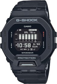 カシオ CASIO G-SHOCK ジーショック GBD-200-1JF G-SHOCK 20気圧防水 G-SQUAD ブラック 腕時計