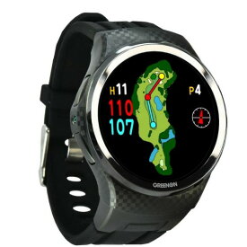 残り在庫1台　グリーンオン GreenOn G019 THE GOLF WATCH（ザ・ゴルフウォッチ） A1-III ブラック 有機ELタッチパネル搭載 GPS型距離計 腕時計
